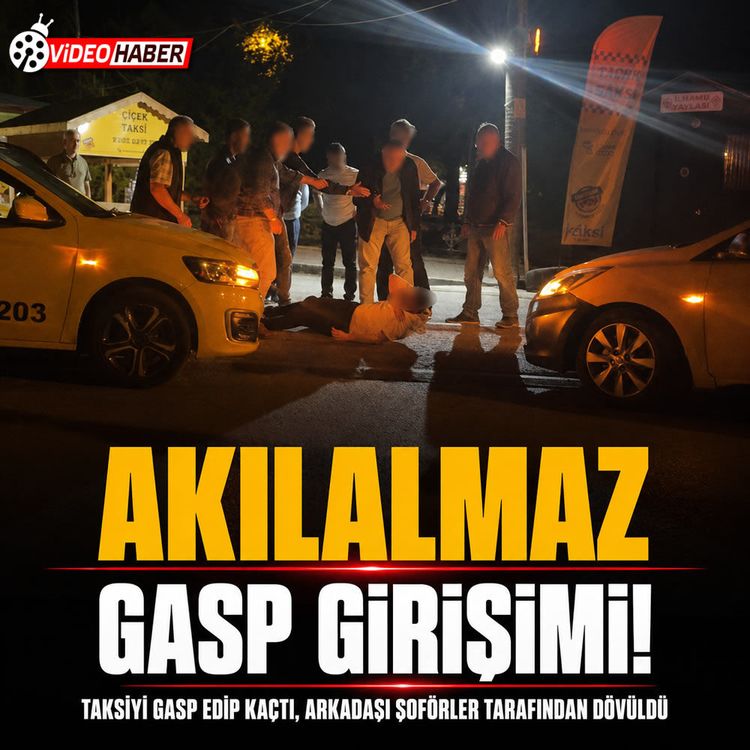 Eskişehir'de garip gasp olayı: Taksiyi çalıp geri getirdi