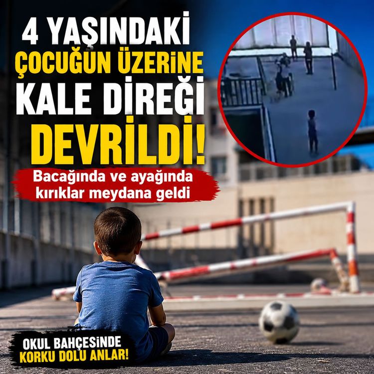 Faciaya davetiye! Okul bahçesindeki ihmal çocuğu hastanelik etti
