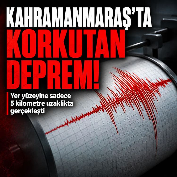 Göksun'da sarsıntı: Kandilli büyüklüğü açıkladı