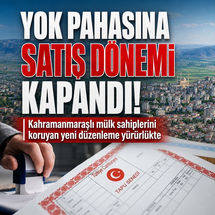 Kahramanmaraş emlak piyasasında tarihi karar: Miras kalan arsa ve evlerde öncelik ailede