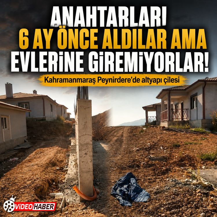 Kahramanmaraş Peynirdere 2. Etap’ta depremzedeler mağdur: Anahtar var, altyapı yok