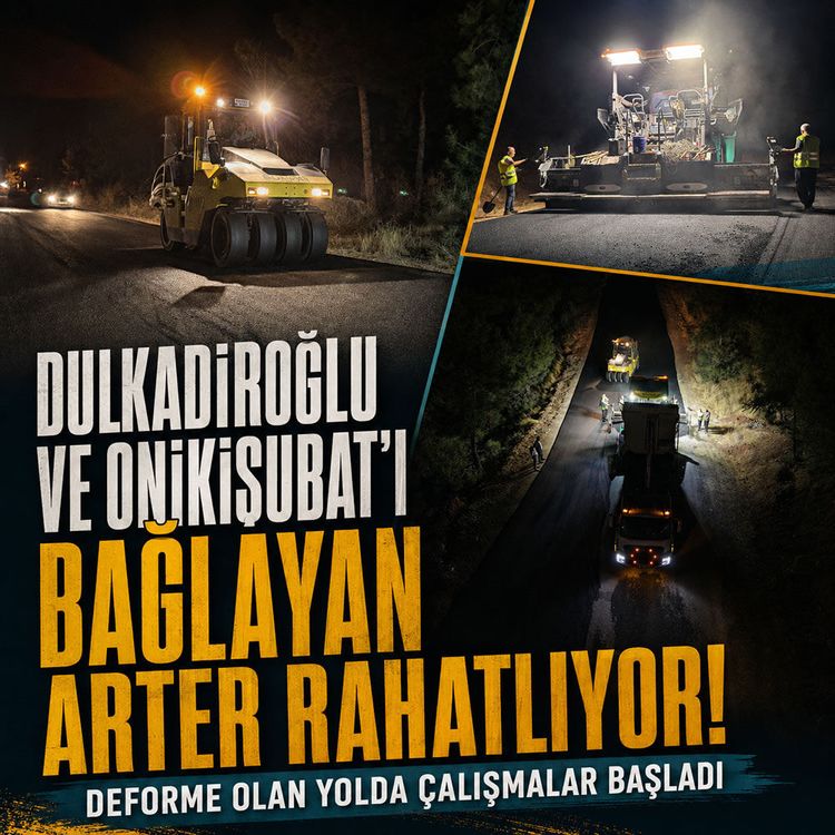 Kahramanmaraş'ta 5 kilometrelik arter yenileniyor: Ulaşım rahatlayacak