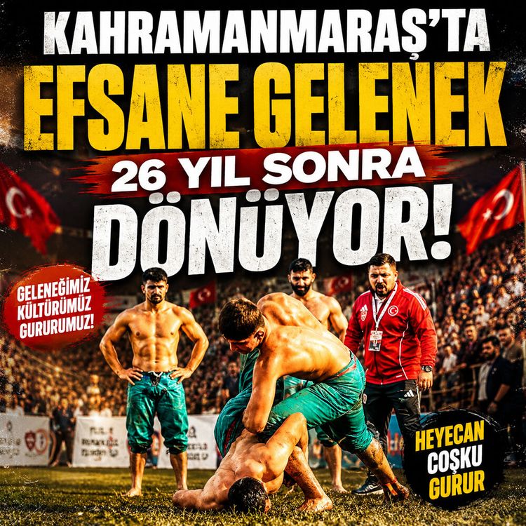 Kahramanmaraş’ta efsane gelenek 26 yıl sonra dönüyor