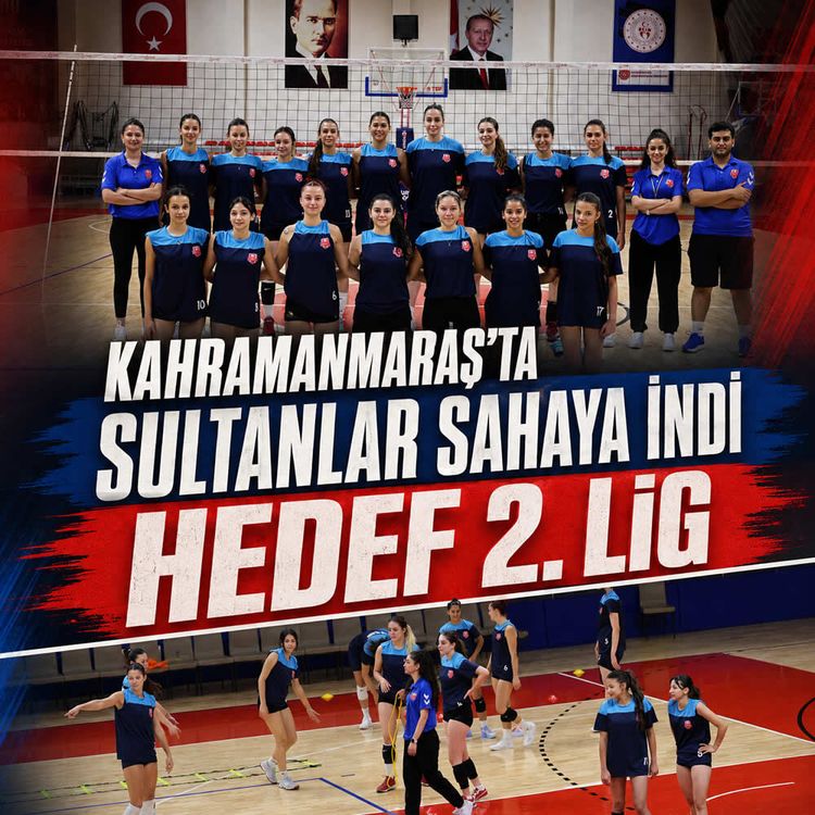Kahramanmaraş’ta sultanlar sahaya indi: Hedef 2. lig