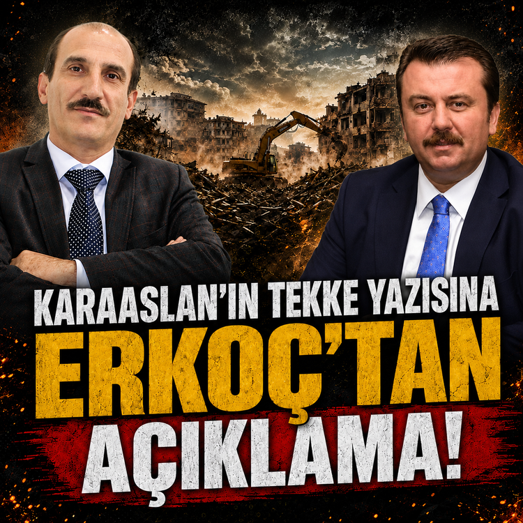 Karaaslan'ın Tekke yazısına Erkoç'tan açıklama!