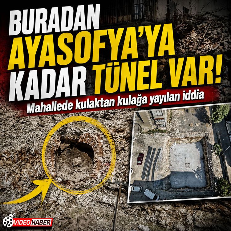 Kazı alanından çıkan yapı şaşırttı: Mahalleli neye uğradığını şaşırdı