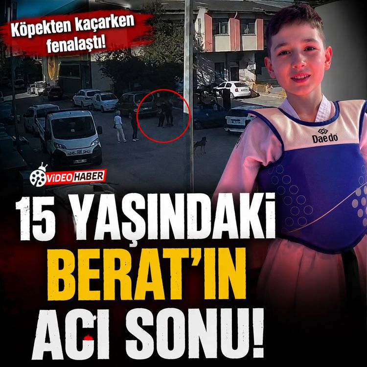 Köpekten kaçarken fenalaştı! 15 yaşındaki Berat'ın acı sonu
