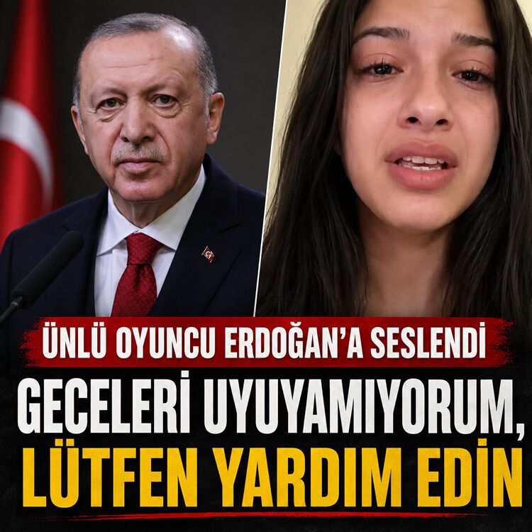 Genç oyuncu Kübra Süzgün, Erdoğan'a seslendi: "Yardım edin, geceleri uyuyamıyorum"