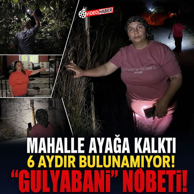 Mahalle Ayağa Kalktı, 6 aydır bulunamıyor! “Gulyabani” Nöbeti!