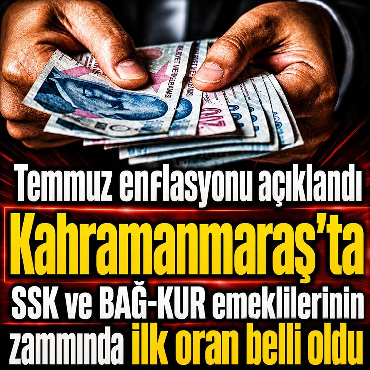 Kahramanmaraş'ta SSK ve BAĞ-KUR emeklilerinin zammında ilk oran belli oldu
