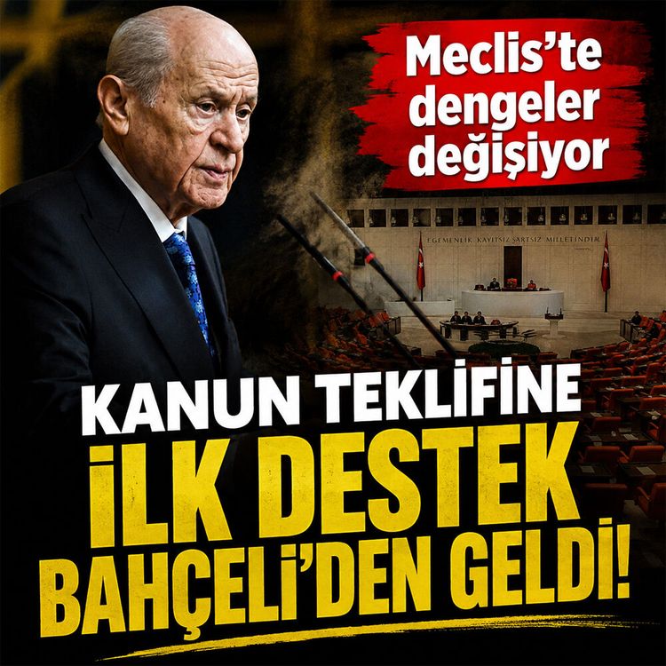 Terörsüz Türkiye için kritik hamle: Bahçeli imzayı attı