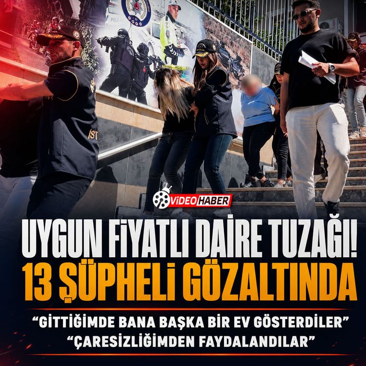 Ucuz ev yalanıyla 25 milyonluk vurgun: Aile boyu dolandırıcılık çetesi yakalandı!