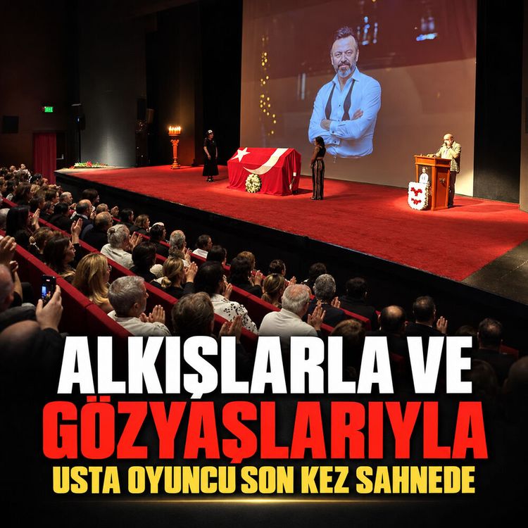 Alkışlarla ve gözyaşlarıyla: Usta oyuncu son kez sahnede