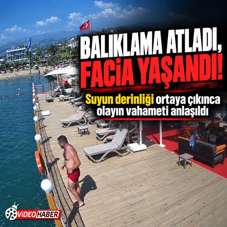 Antalya’da sığ suya balıklama atlayan tatilci öldü