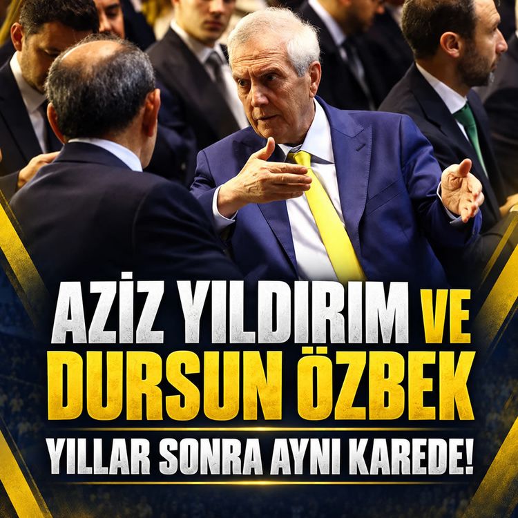 Aziz Yıldırım ile Dursun Özbek’in sohbeti gündem oldu