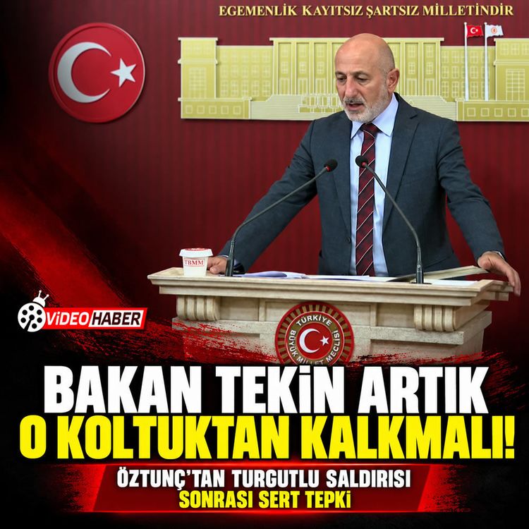 “BAKAN TEKİN ARTIK O KOLTUKTAN KALKMALI!” Öztunç’tan Turgutlu saldırısı sonrası sert tepki