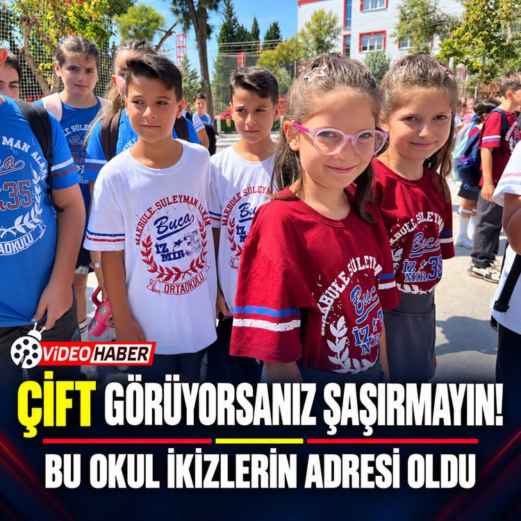 Çift görüyorsanız şaşırmayın! Bu okul ikizlerin adresi oldu