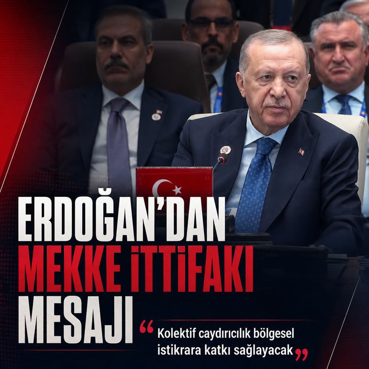 Erdoğan’dan Şanghay Zirvesi’nde Mekke İttifakı mesajı