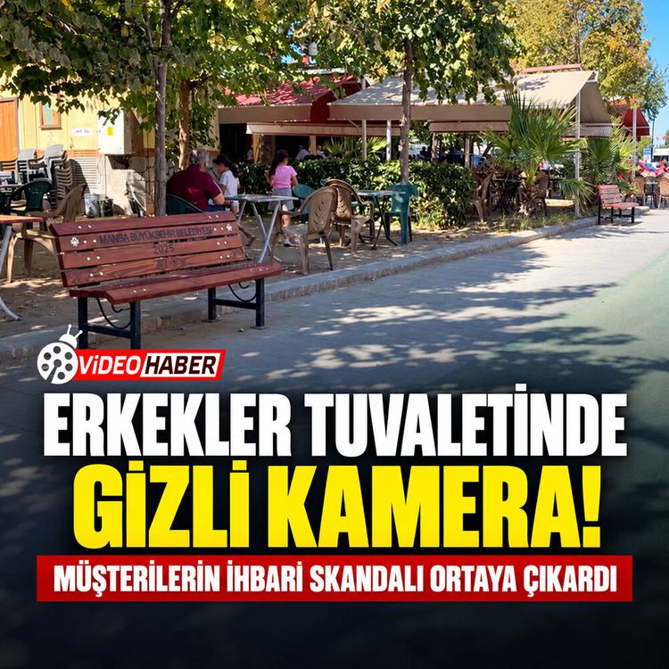 Erkekler tuvaletinde gizli kamera düzeneği: İhbar eden müşteriler skandalı ortaya çıkardı