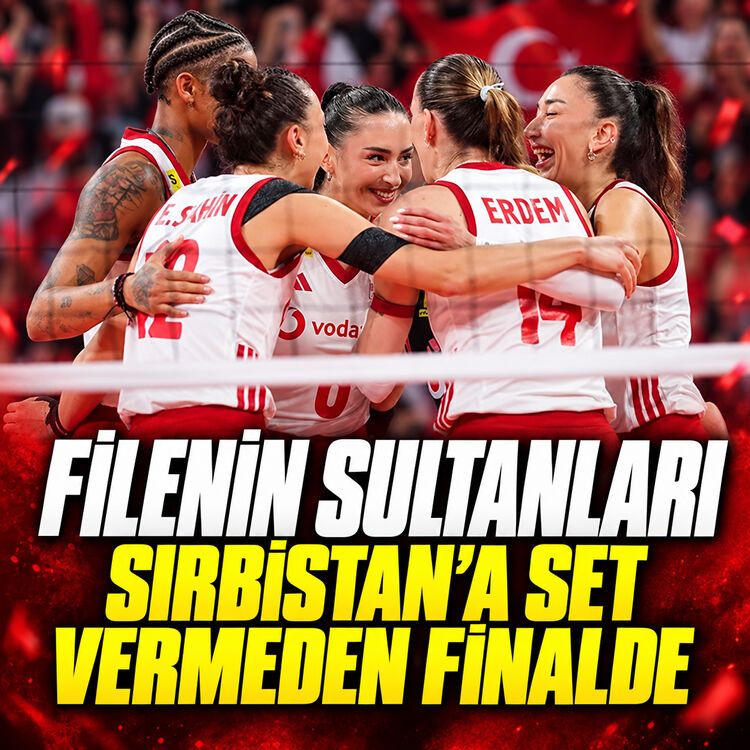 Filenin Sultanları Sırbistan’a set vermeden finalde
