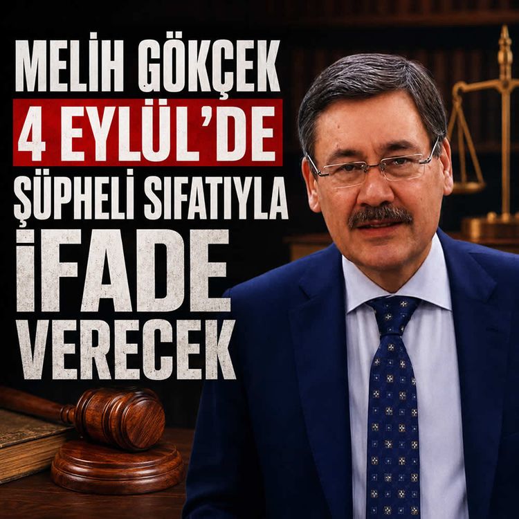 Melih Gökçek 4 Eylül’de şüpheli sıfatıyla ifade verecek