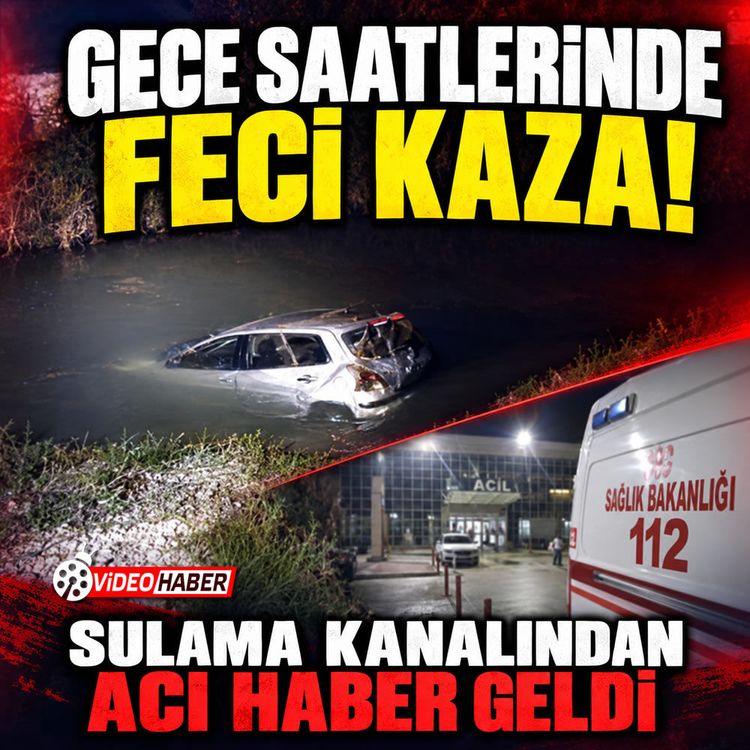 Gece saatlerinde acı kaza: Araçtan sağ çıkamadılar