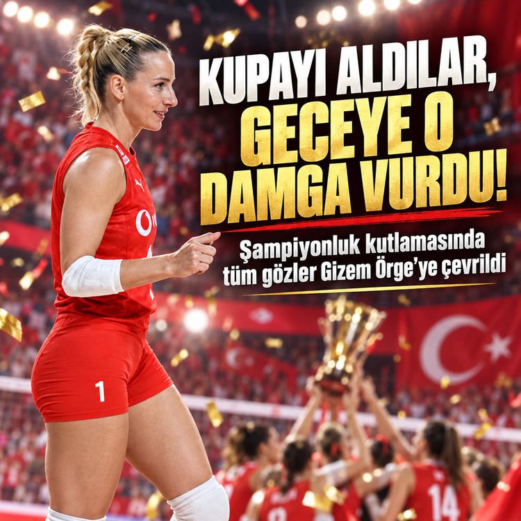 Gizem Örge’nin zafer gecesi tarzı sosyal medyayı salladı