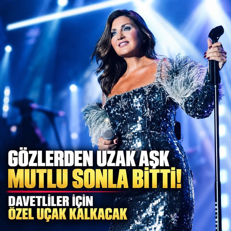 Gözlerden uzak aşk mutlu sonu bitti: Davetliler için özel uçak kaldırılacak!
