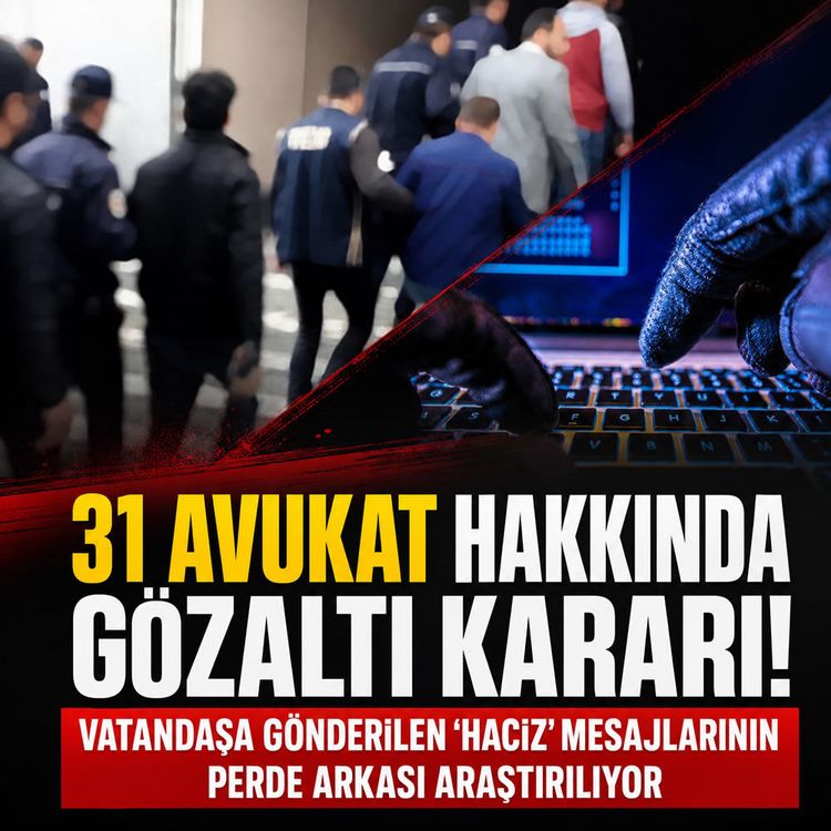 İstanbul’da 31 avukat hakkında gözaltı kararı