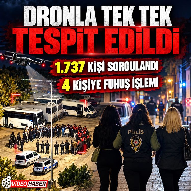 İstanbul’da geniş çaplı gece denetimi: 4 kişiye fuhuş işlemi