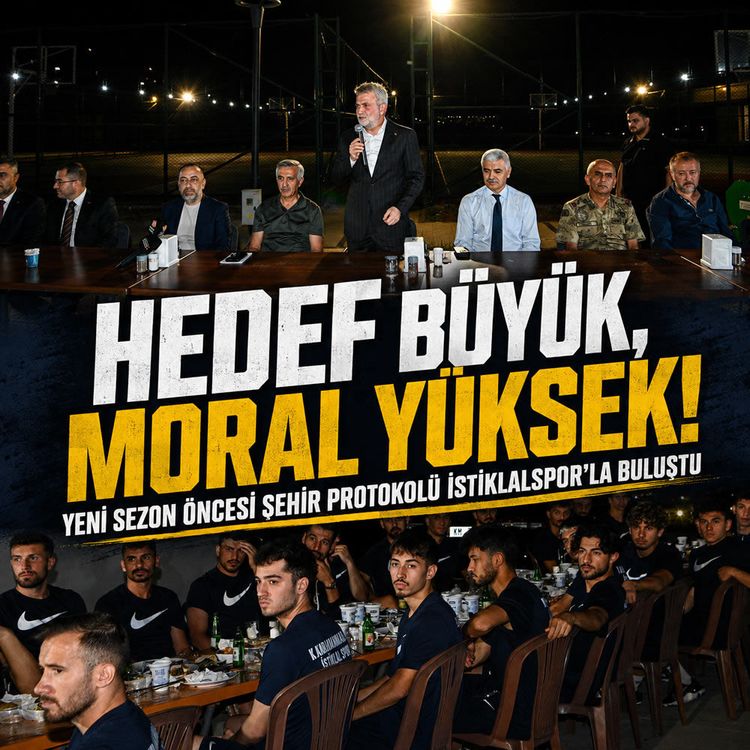 İstiklalspor’a şehir protokolünden moral ziyareti! "İstiklalspor şehrimizin kıymetli markası"
