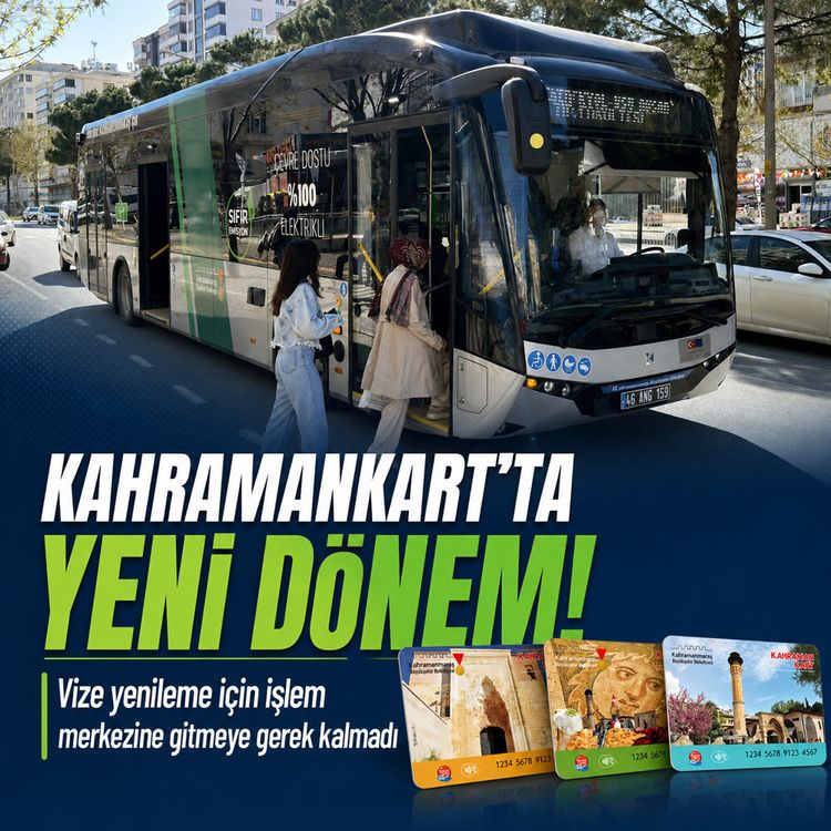 KahramanKart vize yenileme işlemleri artık online