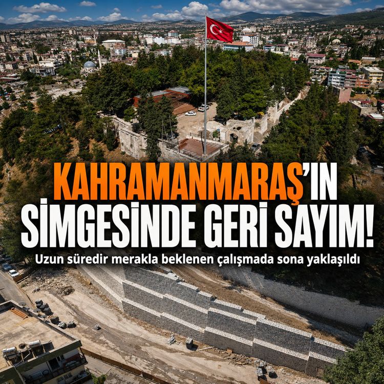 Kahramanmaraş Kalesi’nde restorasyonda sona gelindi