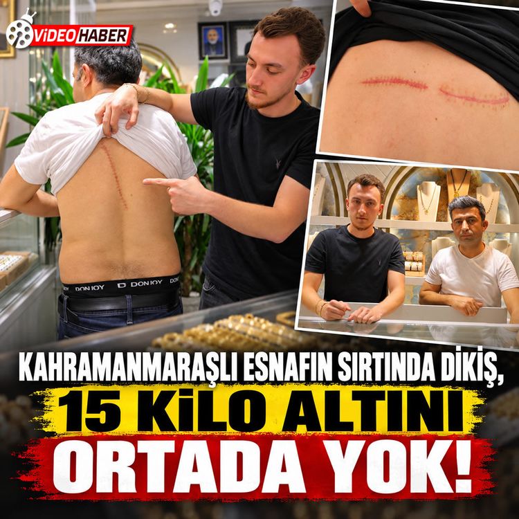 Kahramanmaraş’a dönerken gasp edildi: 15 kilo altın kayıp