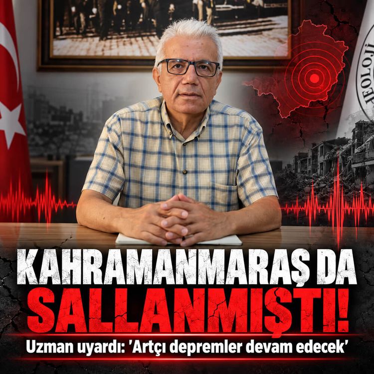 Kahramanmaraş’ta hissedilen deprem sonrası artçı uyarısı