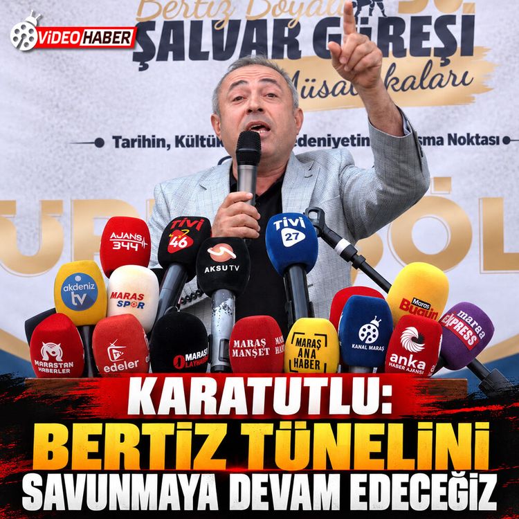 Karatutlu: Bertiz tünelini savunmaya devam edeceğiz