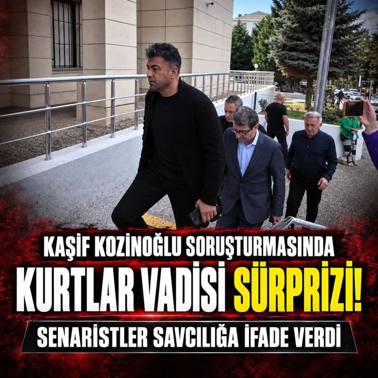 Kaşif Kozinoğlu soruşturmasında Kurtlar Vadisi sürprizi: Senaristler savcılığa ifade verdi