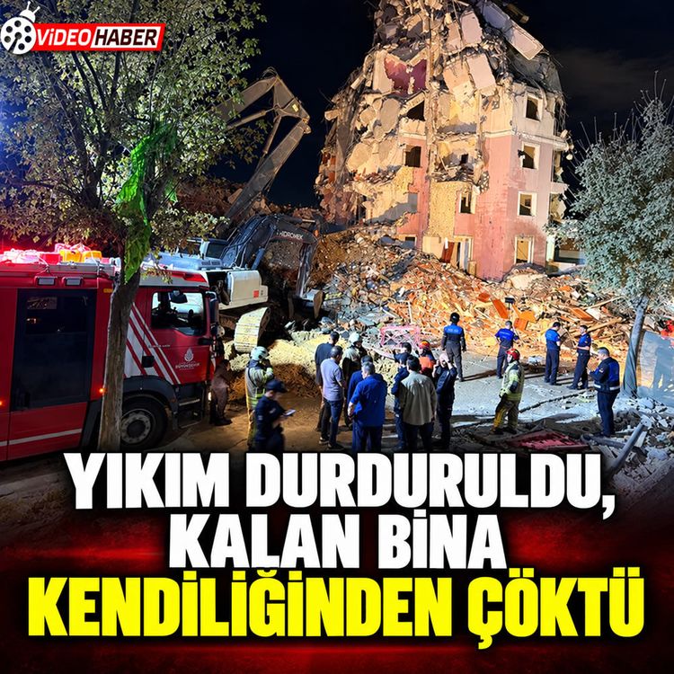 Küçükçekmece’de Korkutan Çökme: Ekipler Arama Yaptı