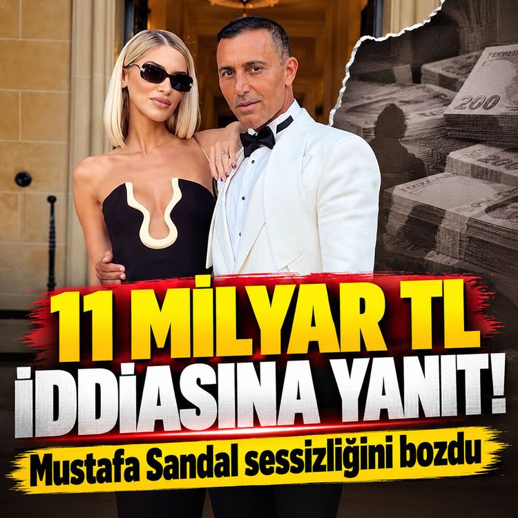 Mustafa Sandal’dan 11 milyar TL iddiasına yanıt