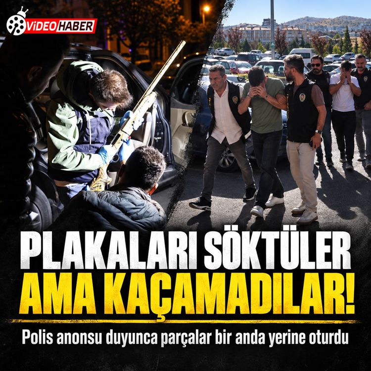 Nevşehir’de plakasız araçtan cinayet şüphelileri çıktı