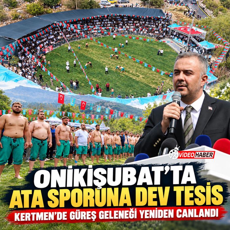 Onikişubat’ta Ata sporuna dev tesis: Kertmen’de güreş geleneği yeniden canlandı