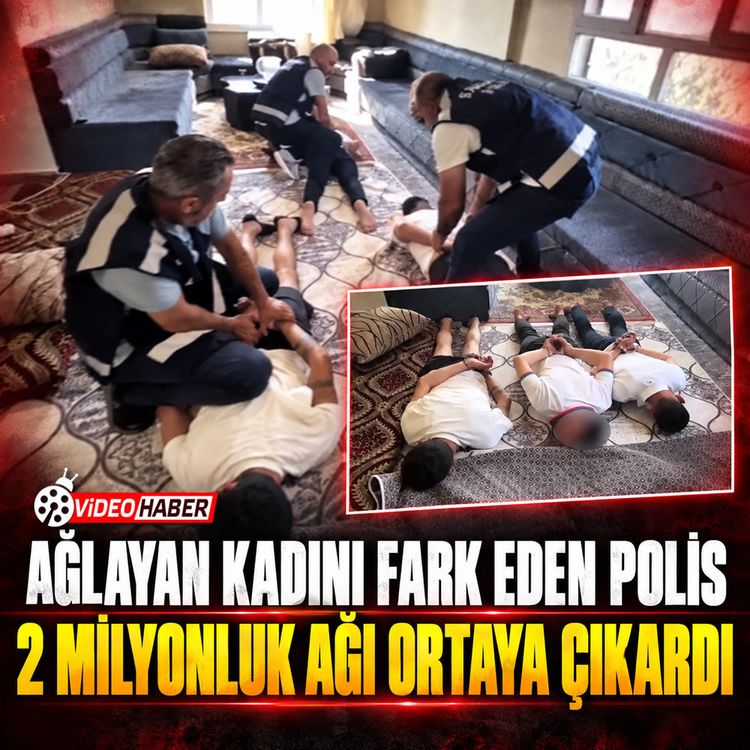 Polisin dikkati milyonluk dolandırıcılığı bozdu: 9 şüpheli yakalandı