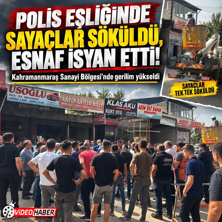 Sanayi esnafı AKEDAŞ’a tepki gösterdi: Sayaçlar geri takıldı