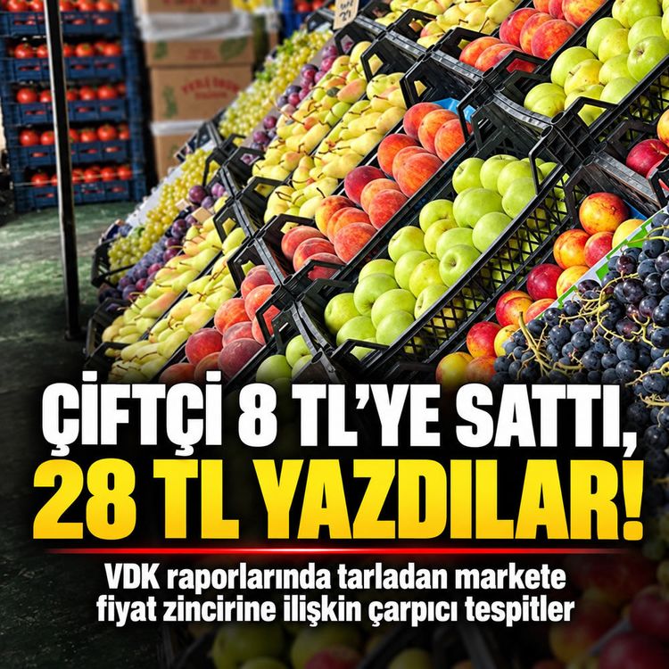 Sebze-meyvede fiyat oyunu: VDK raporu ortaya çıktı