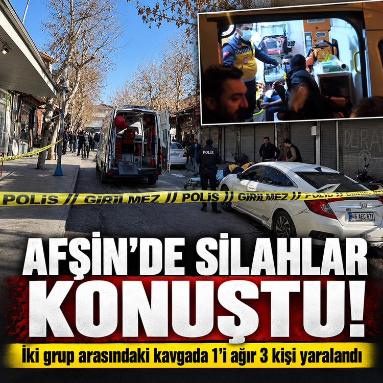 Silahlar konuştu: İki grup arasındaki kavgada 1’i ağır 3 kişi yaralandı