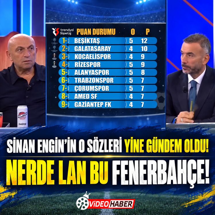 Sinan Engin'in o sözleri yine gündem oldu! "Nerde lan bu Fenerbahçe!"