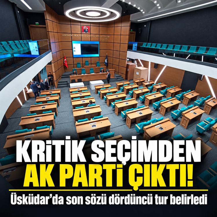 Üsküdar’da kritik seçimi AK Parti adayı kazandı