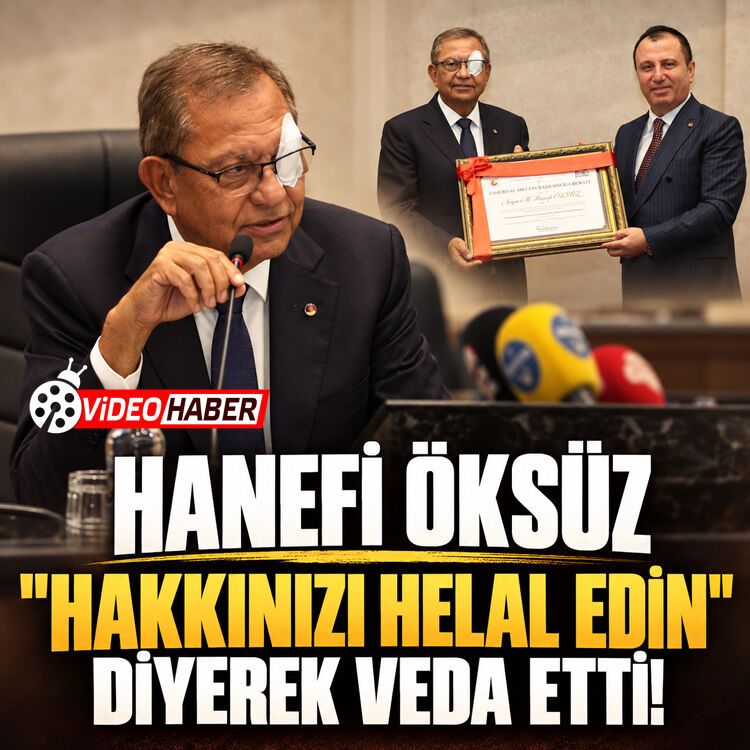 KMTSO'da tarihi veda! Hanefi Öksüz 30 yıllık görevine "Hakkınızı helal edin" diyerek veda etti