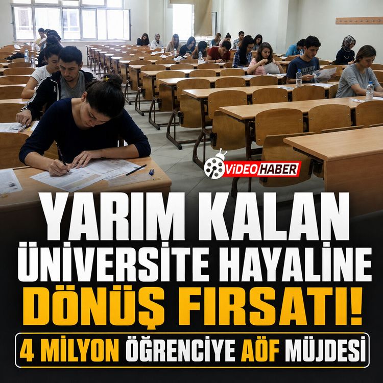 Yarım Kalan Üniversite Hayaline Dönüş Fırsatı: 4 Milyon Öğrenciye AÖF Müjdesi!