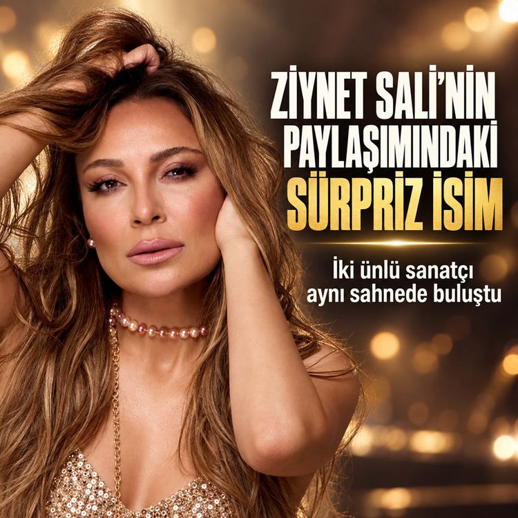 ZİYNET SALİ’nin paylaşımlarındaki sürpriz isim